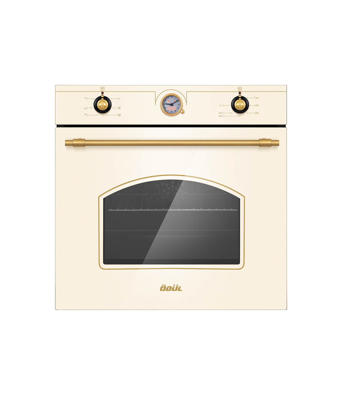 BO-60R electrical oven / rustic beige